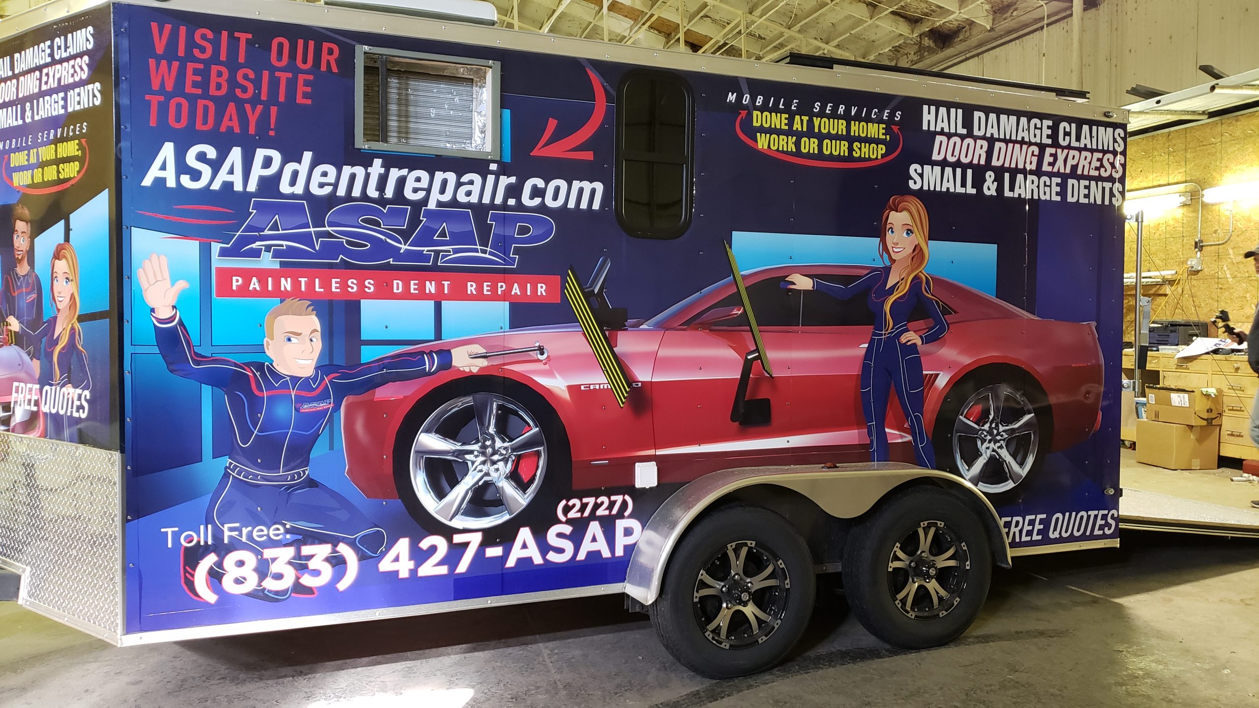 mobile paintless dent repair